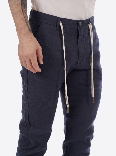 Pantalone Gianni Lupo Uomo - Navy