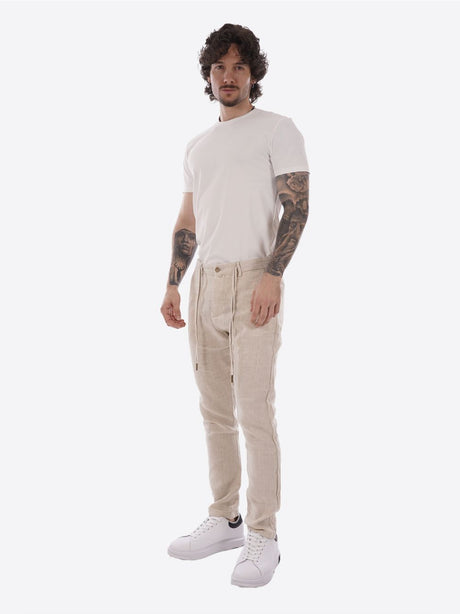Pantalone Gianni Lupo Uomo - Beige