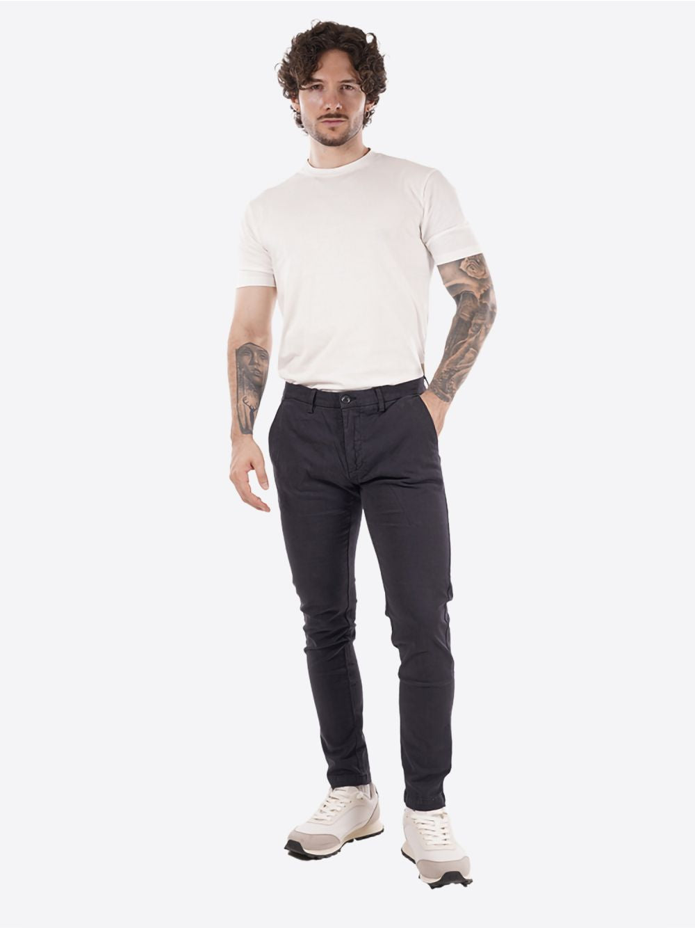 Pantalone Gianni Lupo Uomo - Navy