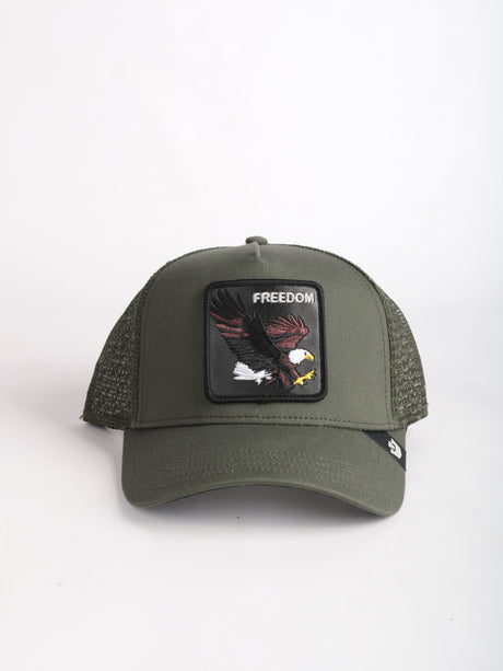 Cappello Goorin freedom eagle trucker Unisex - Verde