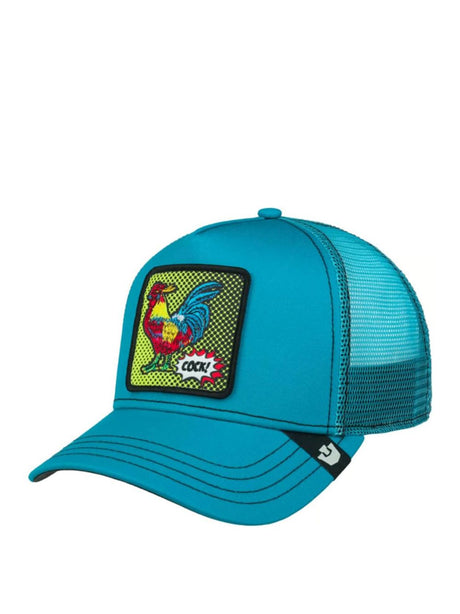 Cappello Goorin pop art rooster Unisex - Celeste
