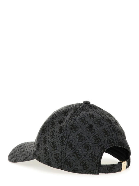 Cappello Guess KATYA BASEBALL 4G logo Donna - Nero