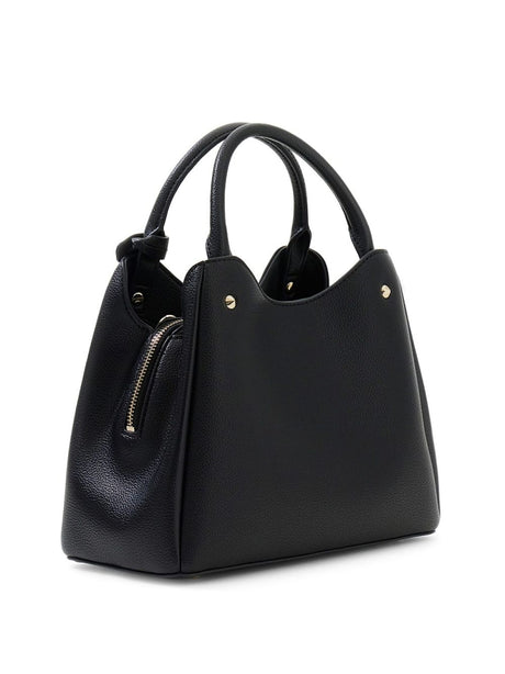 Borsa Guess a mano con logo Meridian Donna - Nero