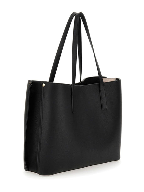 Borsa Guess Meridian con logo Shopper Donna - Nero
