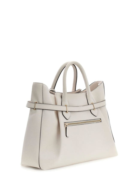 Borsa Guess Yesba Saffiano Donna - Bianco