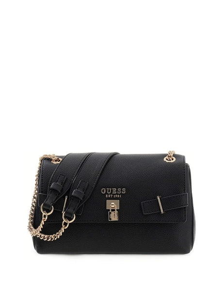 Borsa Guess NOELLE GIRLFRIEND SA Donna - Nero