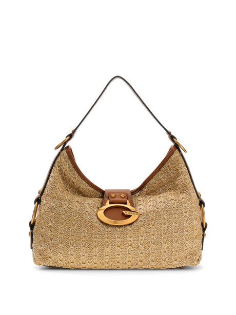 Borsa Guess ZALINA FLAP CLUTCH Donna - Marrone