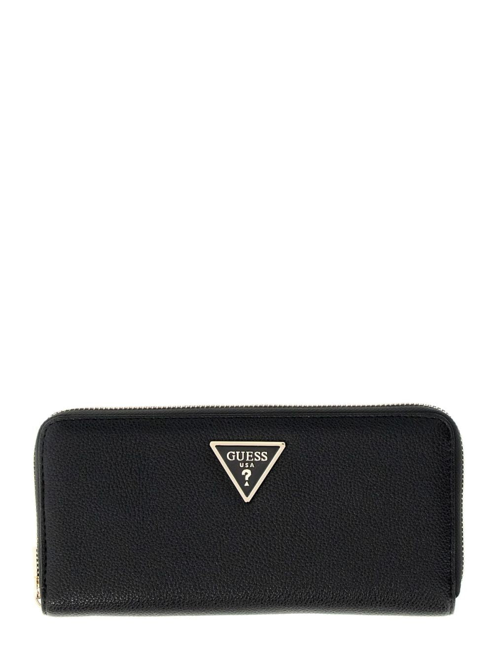 Portafoglio Guess Maxi Laurel triangolo logo Donna - Nero