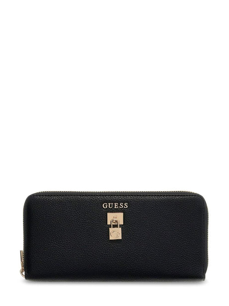 Portafoglio Guess Yesba maxi Donna - Nero