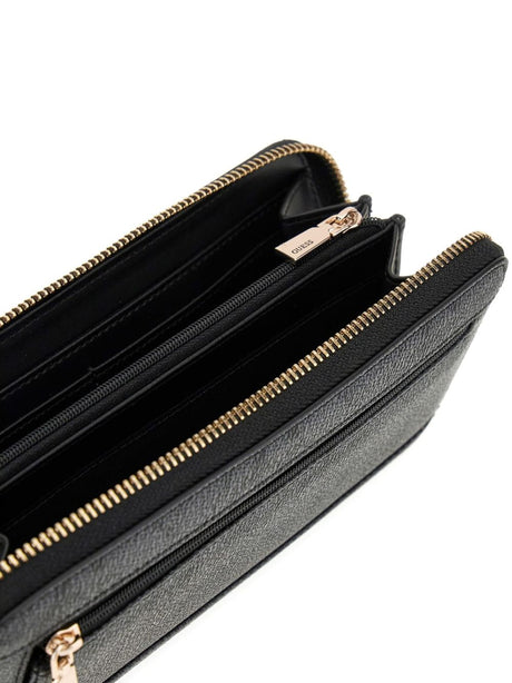 Portafoglio Guess KARNILLA LOGO SLG LR Donna - Nero