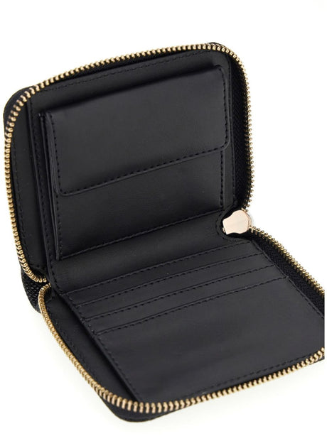 Portafoglio Guess Mini Laurel saffiano Donna - Nero