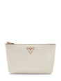 Borsa Pochette Guess Laurel saffiano Donna - Avorio