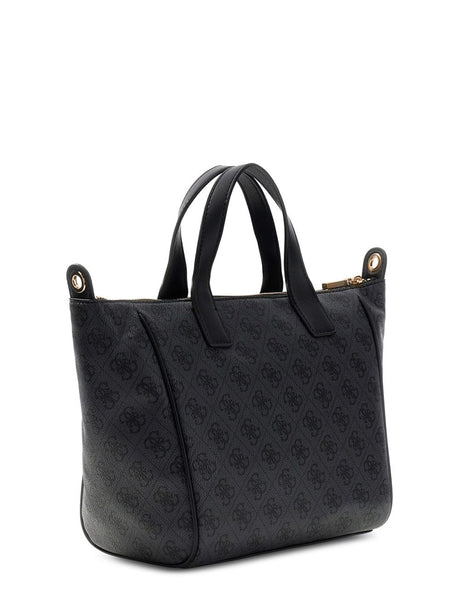 Borsa Guess Follie Shopper Donna - Nero