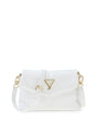 Borsa Guess MINI PUFFY CROSSBODY a tracolla trapuntata Bambina - Avorio