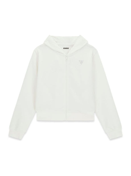 Felpa Guess Bambina - Bianco