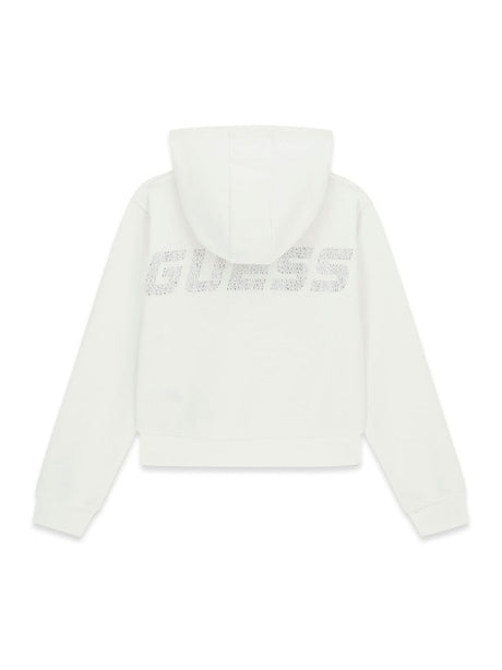 Felpa Guess Bambina - Bianco
