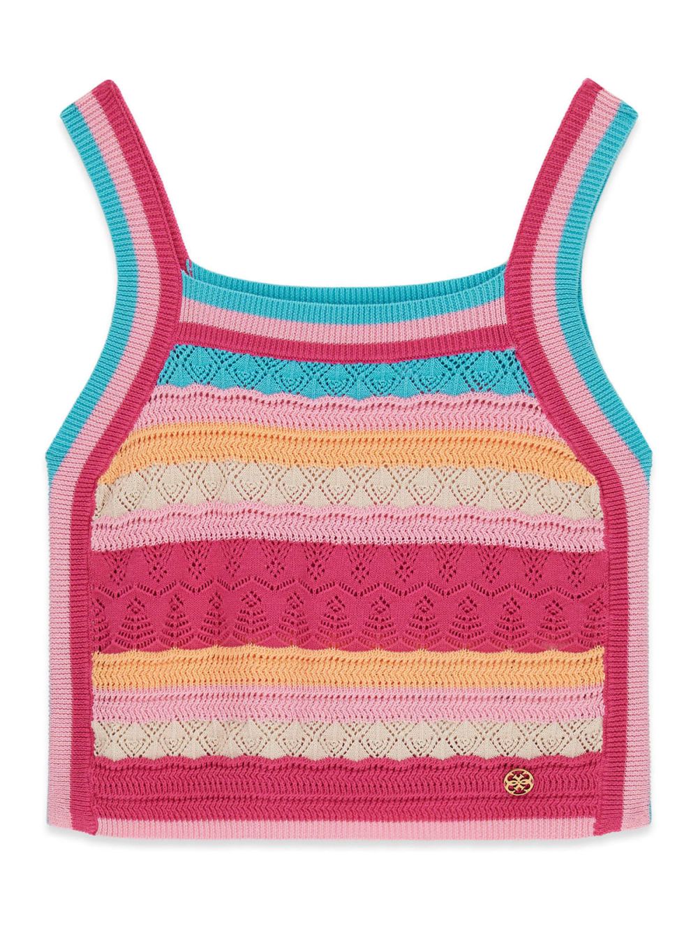 Top Guess all'uncinetto Bambina - Multicolore