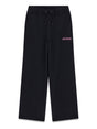 Pantalone Guess FRENCH TERRY PALAZZO Bambina - Nero
