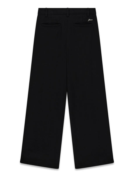 Pantalone Guess TWILL PALAZZO CEREMONY Bambina - Nero