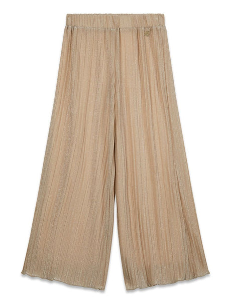 Pantalone Guess KNIT PALAZZO CEREMONY Bambina - Beige