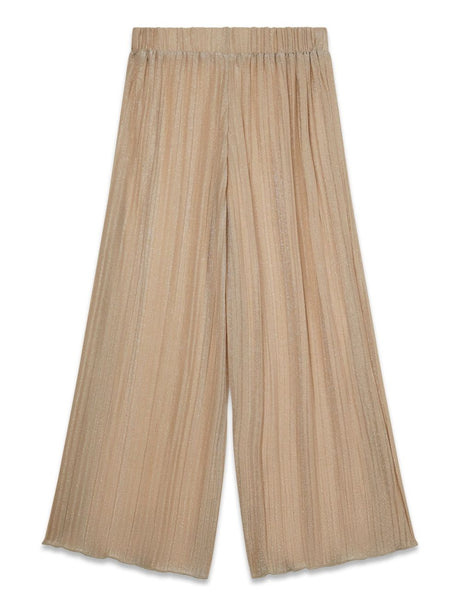 Pantalone Guess KNIT PALAZZO CEREMONY Bambina - Beige