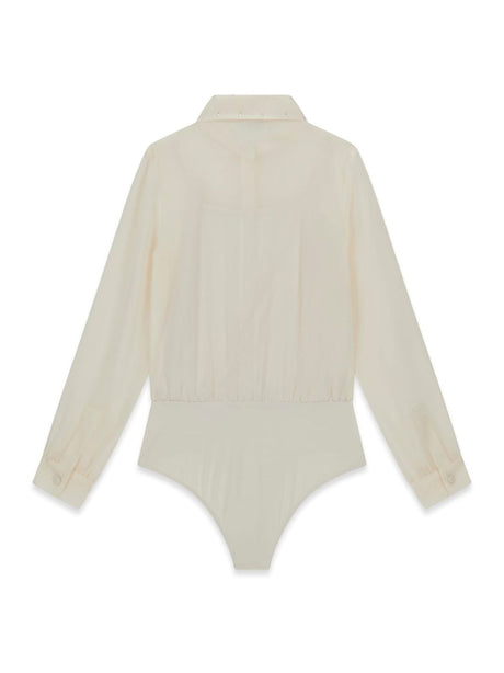 Camicia Guess CHIFFON LS CEREMONY Bambina - Avorio