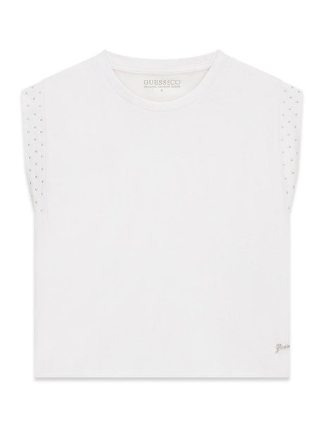 T-shirt Guess Bambina - Bianco