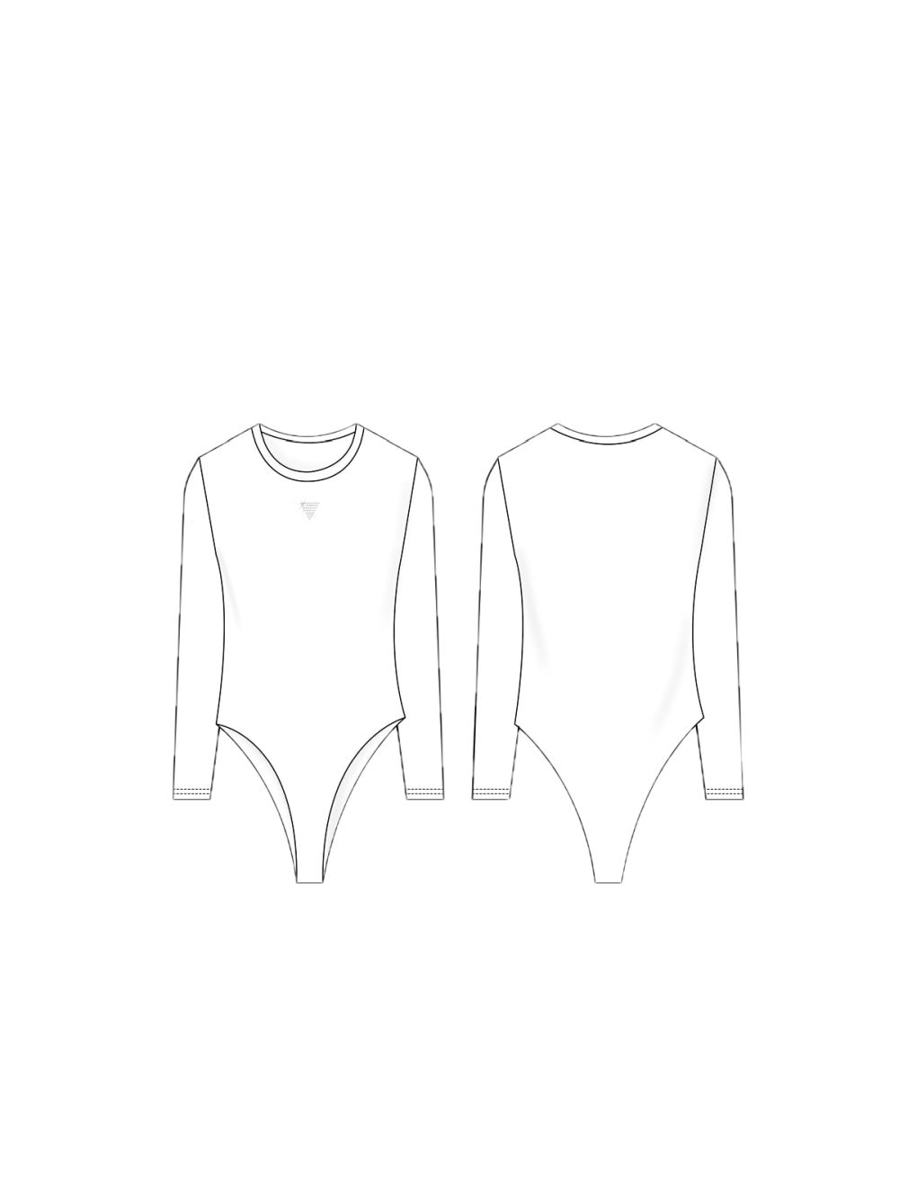 T-shirt Guess BODYSUIT Bambina - Bianco