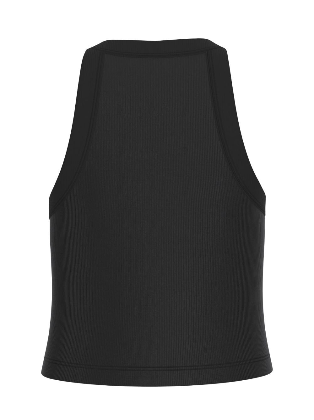 T-shirt Guess GMT DYE RIB CROP SL TOP Bambina - Nero