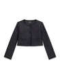 Giubbotto Guess PU CEREMONY similpelle cropped Bambina - Nero