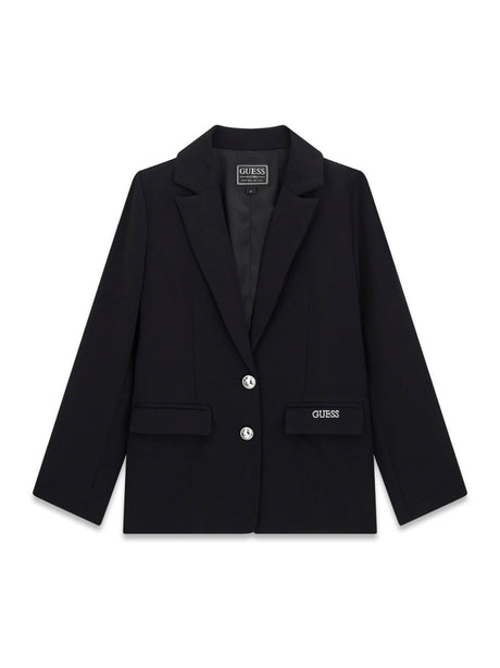Giacca Guess TWILL LS BLAZER CEREMONY Bambina - Nero