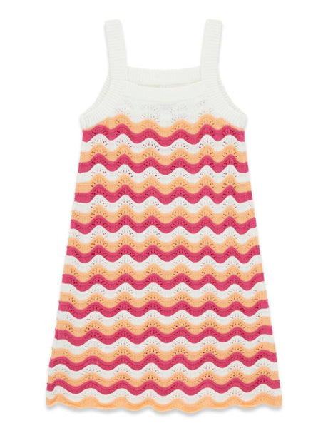 Vestito Guess mini all'uncinetto Bambina - Multicolore