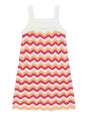 Vestito Guess mini all'uncinetto Bambina - Multicolore