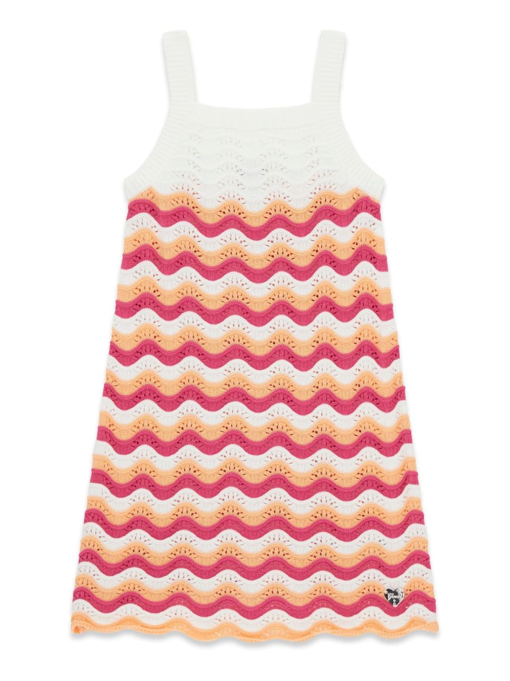 Vestito Guess mini all'uncinetto Bambina - Multicolore