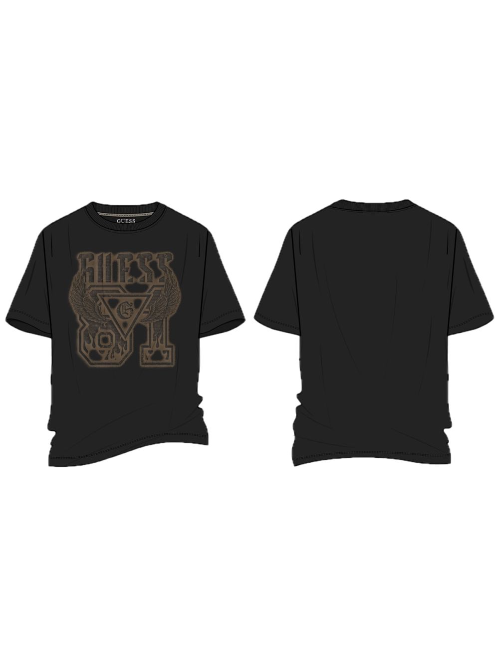 T-shirt Guess Bambino - Nero