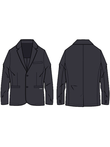 Giacca Guess PUNTO MILANO LS BLAZER Monaco Ponte Bambino - Blu