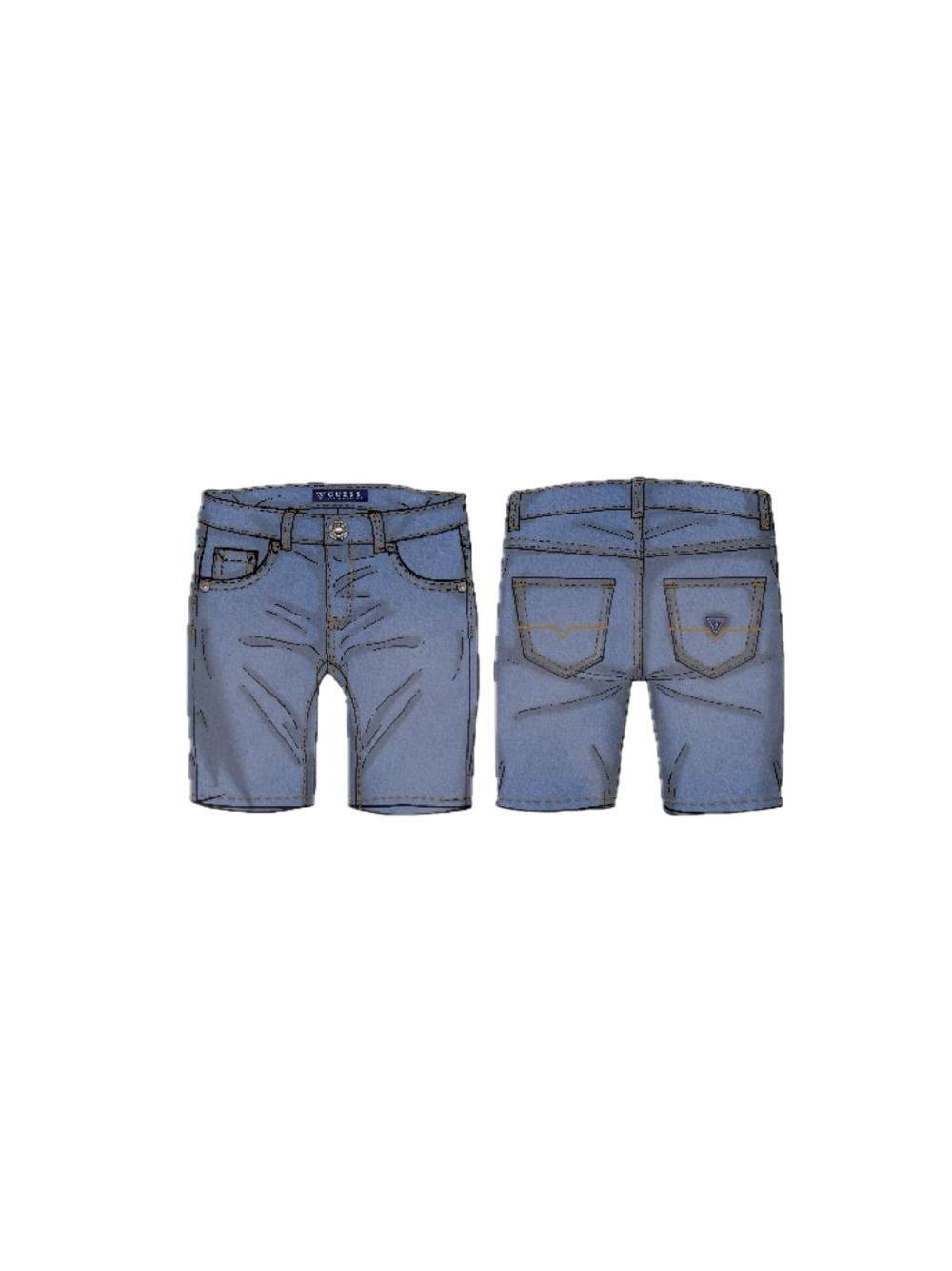 Bermuda Guess STRETCH Bambino - Denim