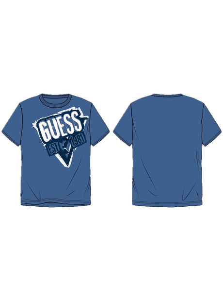 T-shirt Guess Bambino - Blu