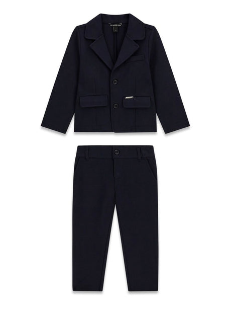 Set Guess blazer e pantaloni in misto viscosa Bambino - Blu