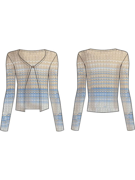 Pullover Guess LS ROSALYN COVER lavorato a maglia Donna - Multicolore