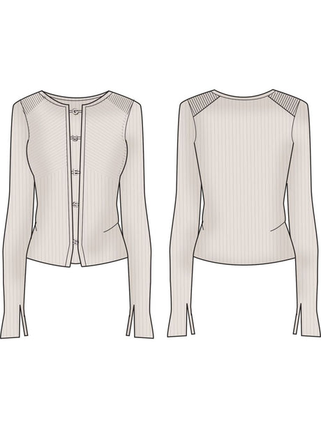 Cardigan Guess STELLA con bottoni gioiello Donna - Bianco