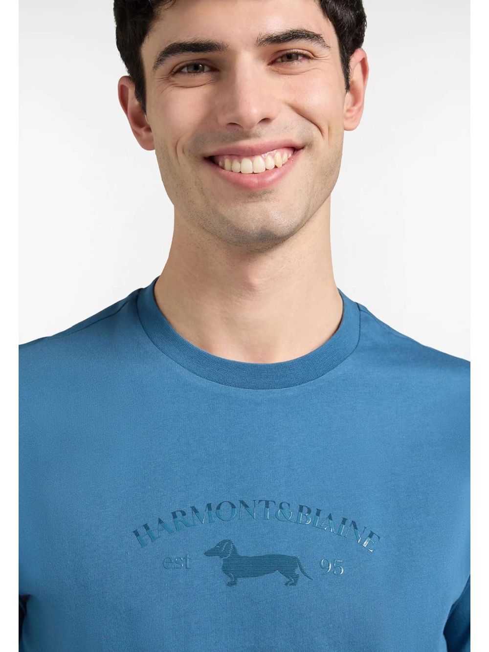 T-shirt Harmont&blaine Uomo - Blu