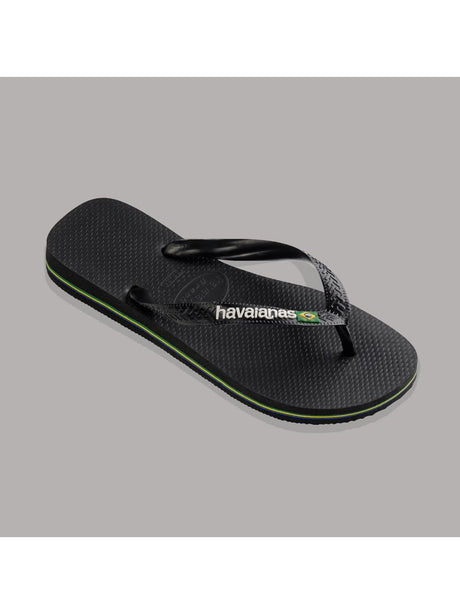 Infradito Havaianas BRASIL LOGO Uomo - Nero