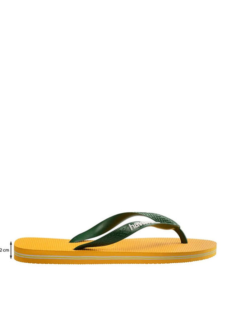 Infradito Havaianas BRASIL LOGO Uomo - Giallo