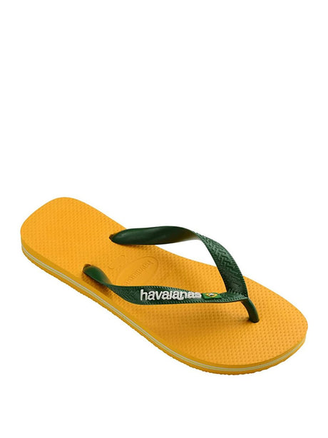Infradito Havaianas BRASIL LOGO Uomo - Giallo