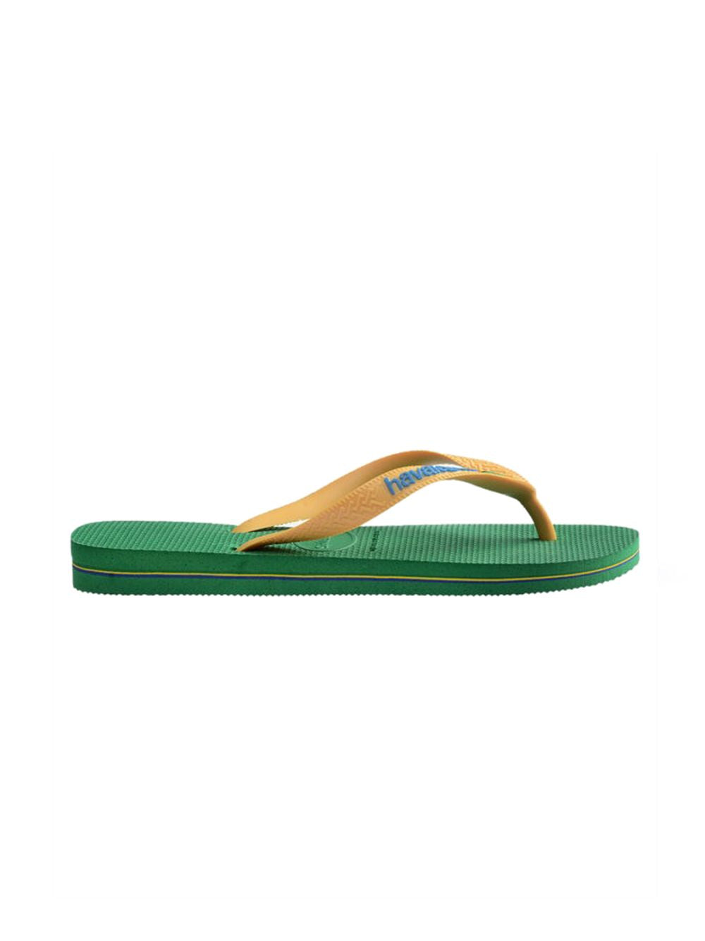 Infradito Havaianas BRASIL LOGO Uomo - Verde