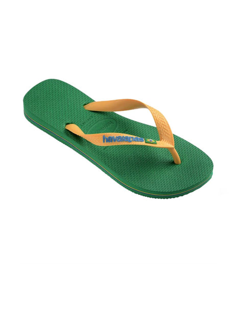 Infradito Havaianas BRASIL LOGO Uomo - Verde