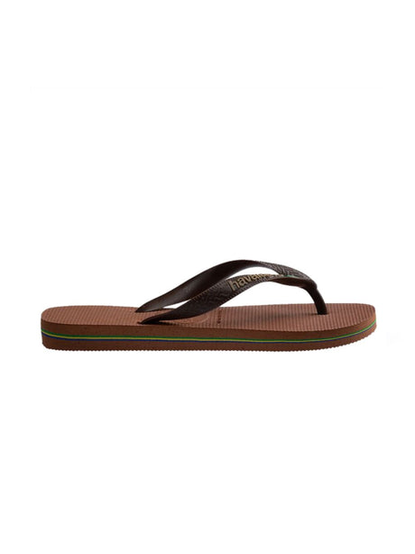 Infradito Havaianas BRASIL LOGO Uomo - Marrone