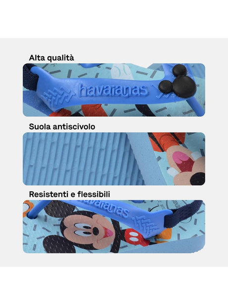 Infradito Havaianas BABY DISNEY CLASSICS II Unisex Bambino - Blu