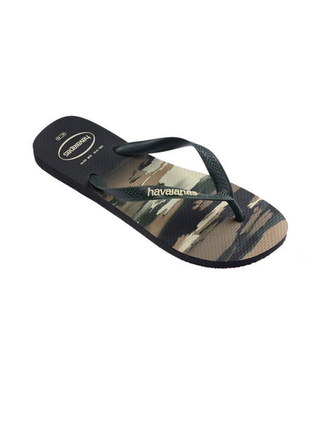 Infradito Havaianas TOP CAMU Uomo - Nero